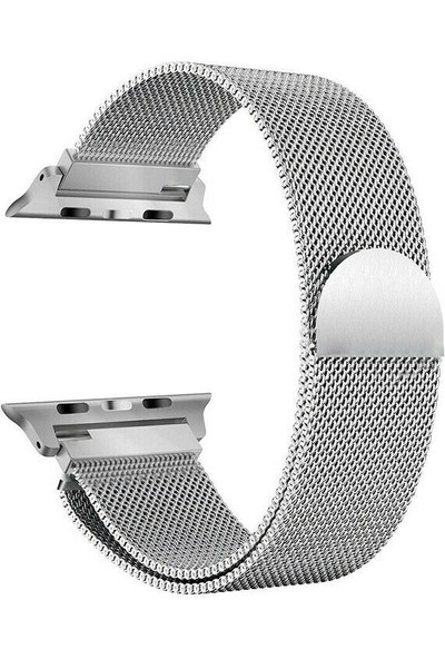 Arabulalaca Apple Watch Uyumlu 45MM Milano Loop Çelik Kordon 45 mm Kayış Seri 7