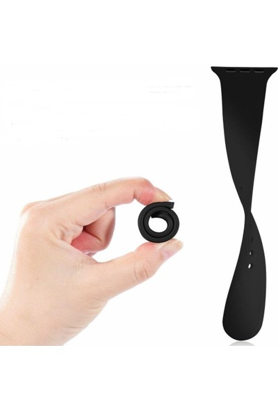 Arabulalaca Apple Watch Kordon 7. Seri 41MM Uyumlu Silikon Kordon Kayış
