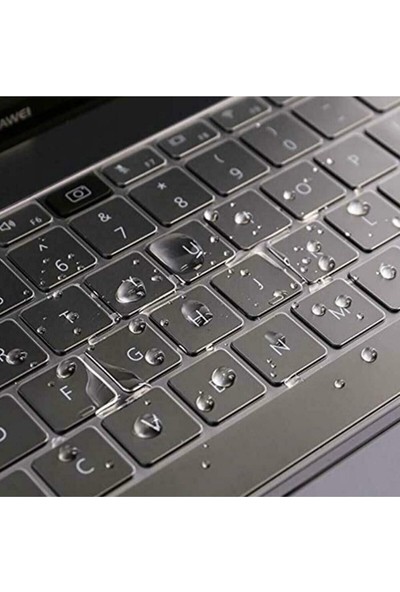 Arabulalaca Huawei Matebook 13 2020 Türkçe Q Silikon Klavye Koruyucu HN-W19R