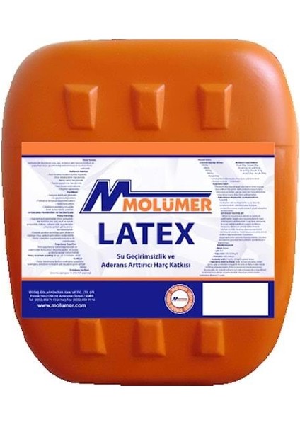 Latex Su Geçirimsizlik ve Aderans Harç Katkısı 20 kg