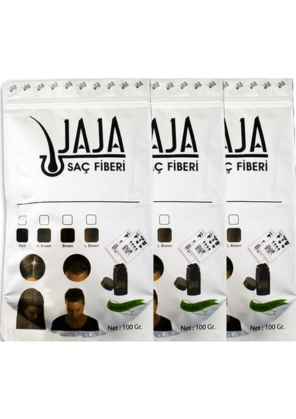 300 Gr. Hair Fiber Saç Tozu Topik Orta Kahve