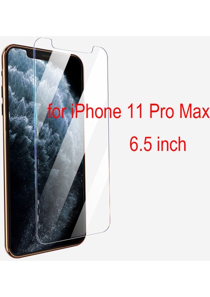 Apple Apple iphone Xs Max ve 11 Pro Max Uyumlu Yüksek Kalite Şeffaf Ekran Koruyucu Kırılmaz Cam