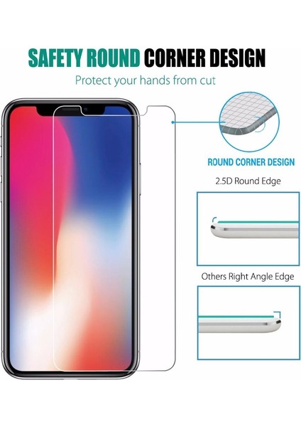 Apple Apple iphone Xs Max ve 11 Pro Max Uyumlu Yüksek Kalite Şeffaf Ekran Koruyucu Kırılmaz Cam