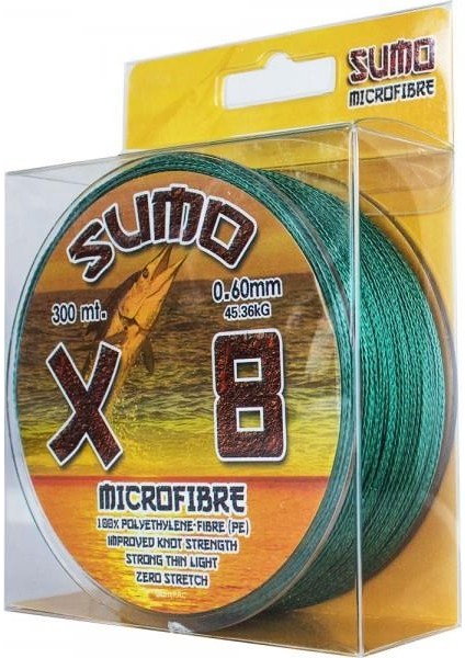 Microfibre Sumo 8 Kat Örgü Ip Misina 300 Metre 0.35 mm
