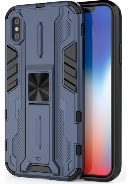 iPhone Xs Max Için Çift Katmanlı Koruyucu Kılıf (Yurt Dışından)