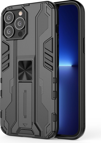 iPhone 13 Pro Max Için Çift Katmanlı Koruyucu Kılıf (Yurt Dışından)