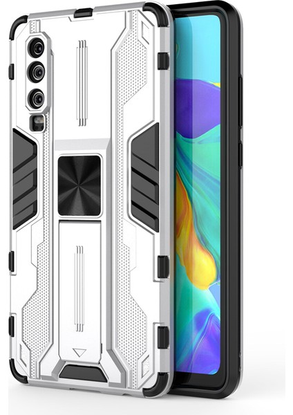 Huawei P30 Için Çift Katmanlı Koruyucu Kılıf (Yurt Dışından)
