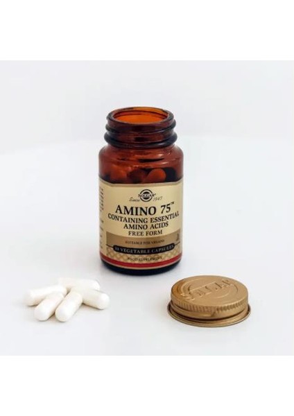 Amino 75 (Essential Amino) 30 Kapsül 2 Adet