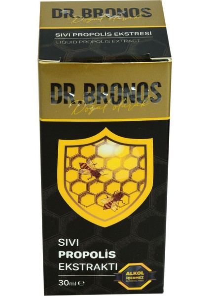 Sıvı Propolis Ekstratı Alkolsüz 30 ml
