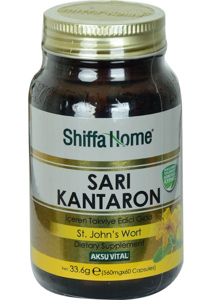 Shiffa Home Sarı Kantaron Diyet Takviyesi 560 Mg X 60 Kapsül fırsatları