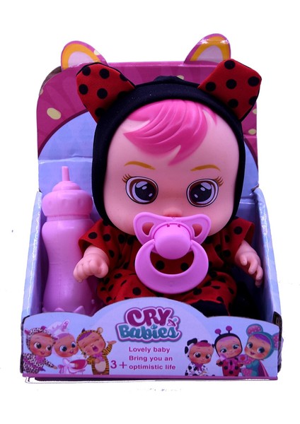 Ağlayan Bebekler Cry Babies Sesli Lady Bebek 21CM