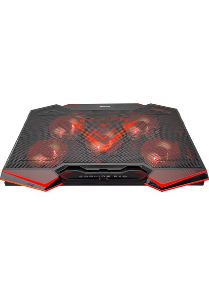 AD-RC5 Siyah 5 Fanlı  2 Usb 15"-17" Gaming Notebook Soğutucu Stand