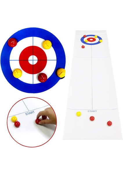 Curling Çocuk Eğitici Oyun Oyuncakları