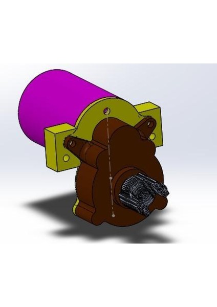 Rc Kamyon 1/14 Şanzıman V2 Plastik Aparat