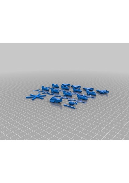 Amfibi Saldırı Gemi Uçağı Plastik Aparat