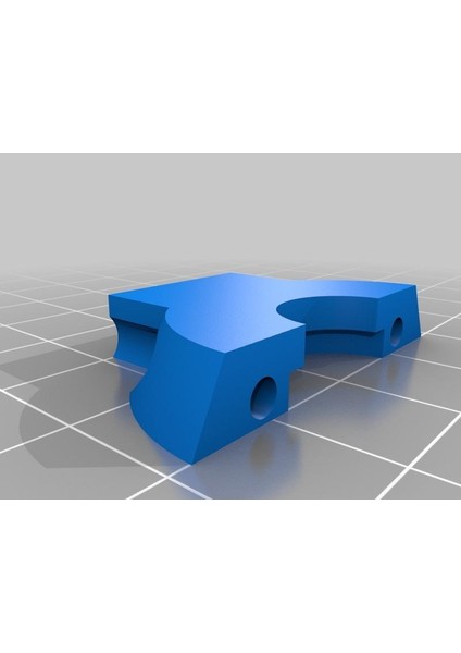 Z Probu Olmadan E3D Için Mini Kossel Efektör Plastik Aparat