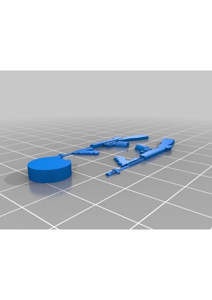 Playmobil Uyumlu Tommy Gun Uk Plastik Aparat modelleri