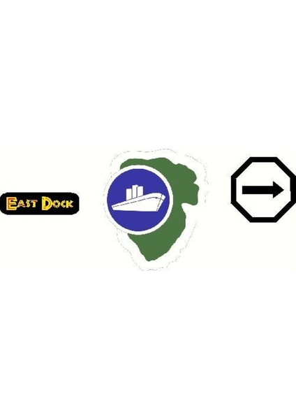 Jurassic Park Doğu Dock Iplik Oklu Işareti Plastik Aparat indirimleri