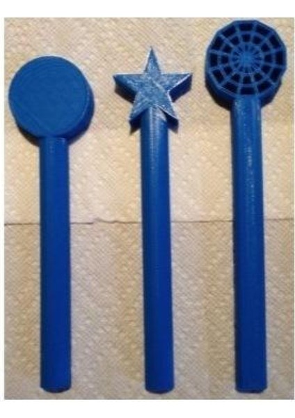 Daire Değnek Plastik Aparat