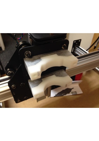 Shapeoko 2 Altocraft Döner Takım Spindle Tutucu Plastik Aparat