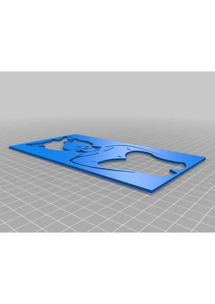 Neko Kız Stencil Plastik Aparat