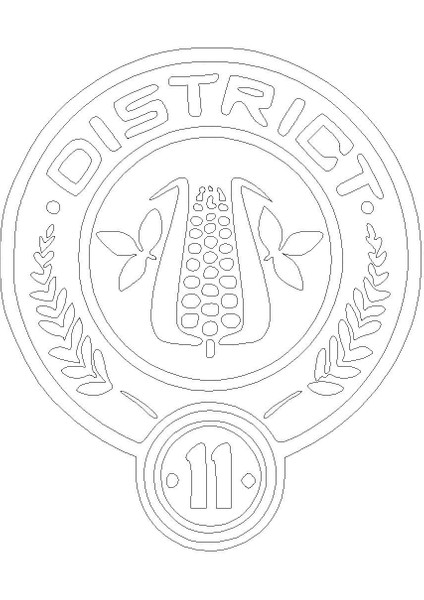 Açlık Oyunları Bölgesi 11 Plastik Aparat