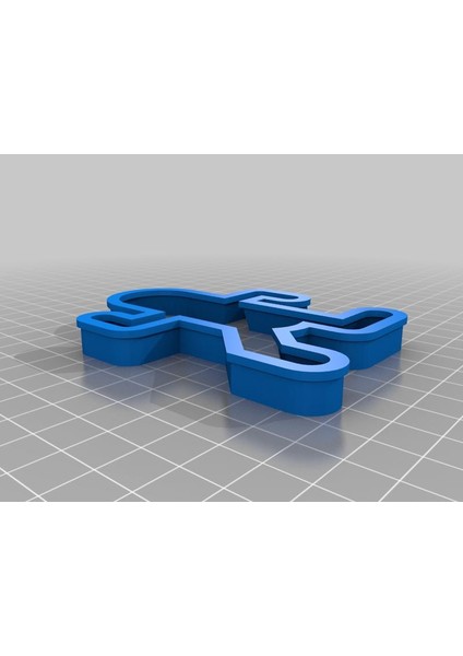 Final Fantasy Cactuar Cooki Cutter (Ger: Kaktor Plätzchenausstecher) Plastik Aparat