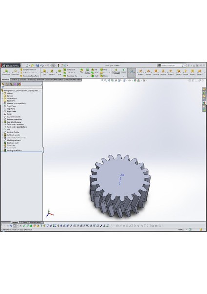 Solidworks Için Dişli Jeneratörü (Straight / Helix / Herringbone) Plastik Aparat indirimleri
