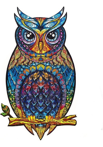 Culture A5 100 Adet / Takım Renkli Ahşap Hayvan Şekli Bulmaca Puzzle (Yurt Dışından)