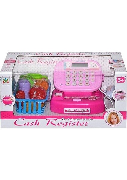 Pasifik Toys Pilli Yazar Kasa Pembe LS820A15