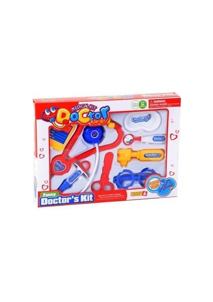 Doktor Seti - Kutulu Doktor Seti 8 Parça Medical Kit