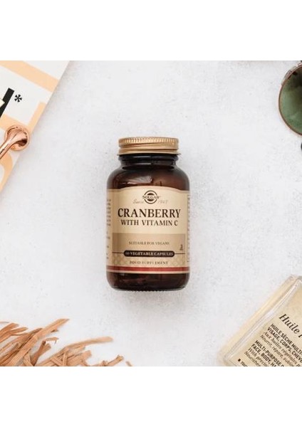 Cranberry Extract With Vitamin C 60 Kapsül 2 Adet