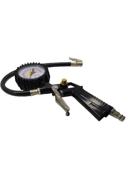 Mk1296 Hava Saatli Lastik Şişirme Tabancası Göstergeli