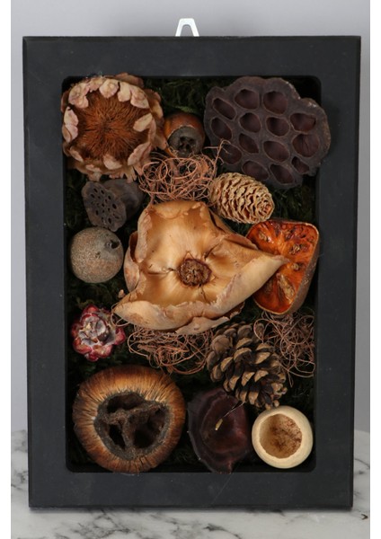 Dekoratif Çiçekli Çerçeve Tablo 21CMX30CM KOD:129