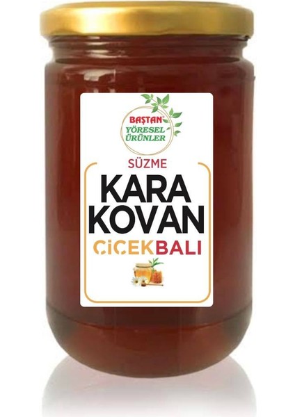 Baştan Yöresel Karakovan Süzme Bal 850 gr