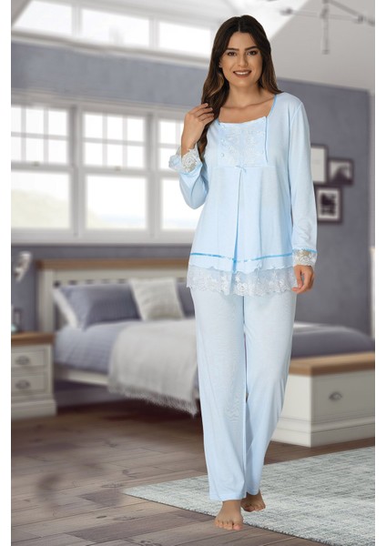 3045 Lohusa Pijama Takım