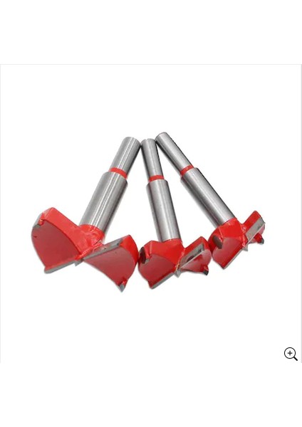 Rekotools-3’lü Menteşe Açma Seti 50-55-60 mm Ahşap Delme Freze Matkap Ucu