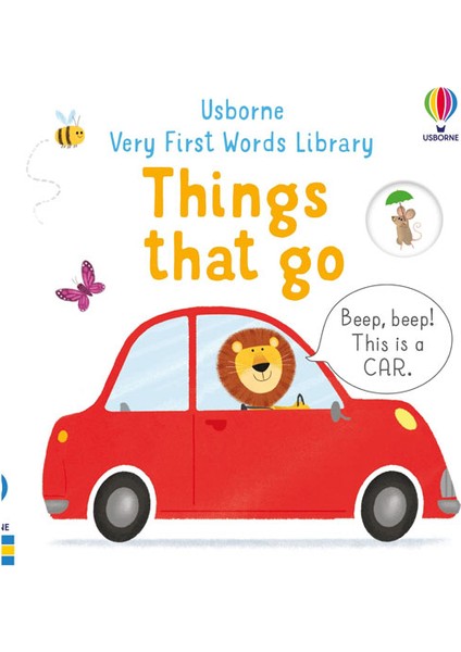 Things That Go : Very First Words Library Usborne