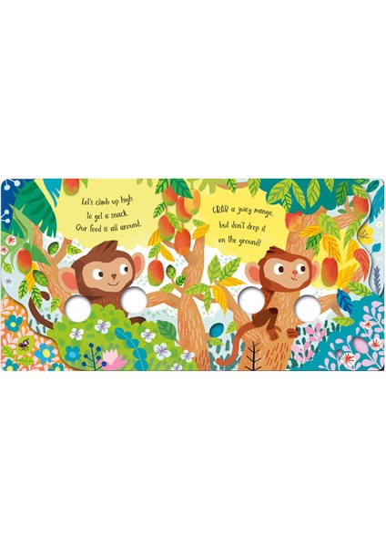 PUBLİSHİNG Fingerwiggly Monkeys Usborne
