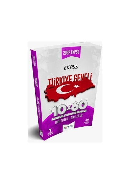 Akademi Denizi EKPSS Türkiye Geneli 10 x 60 Fasikül Deneme