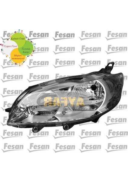 Peugeot 301 Sol Ön Far Drl Özellikli Motorlu 2012--2017 fiyatları