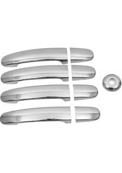 Ford Tourneo Custom Krom Kapı Kolu 4 Kapı 9 Parça 2012 Üzeri Paslanmaz Çelik fiyatları