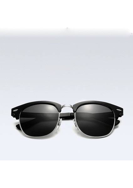 Retro Alüminyum Sürüş Güneş Gözlüğü Unisex -Polarize UV400 Lens (Yurt Dışından)