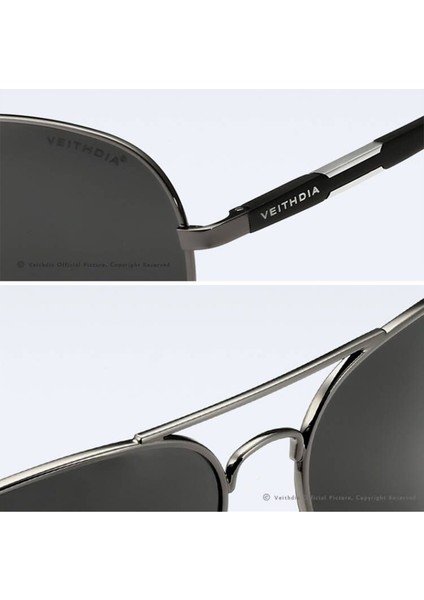 Alüminyum Güneş Gözlüğü Moda Outdoor Erkekler Için Polarize UV400 (Yurt Dışından)