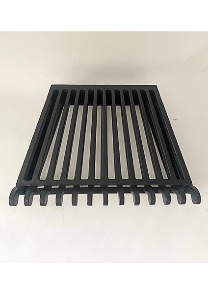 Döküm Izgara , Küllüklü Şömine Izgarası 61 Cm. x 40 Cm. x 45 cm 13 Lü Izgara
