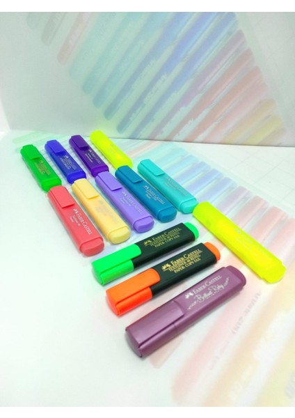 Faber Castell Fosforlu Kalem Seti 13’lü