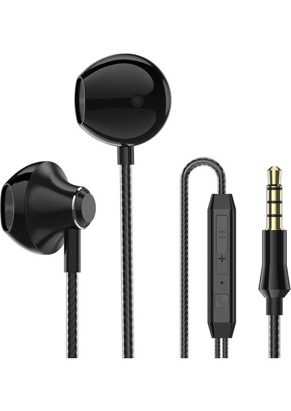 D31 Bas Handsfree Gaming Eardphone Mic ile (Siyah) (Yurt Dışından)