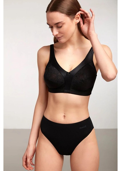 Basic 2'li Pamuk Külot - Siyah