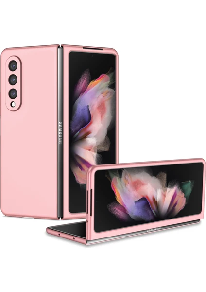 Zshskj Samsung Galaxy Z Fold3 5g Zırh Katlanabilir Telefon Kılıfı (Yurt Dışından)