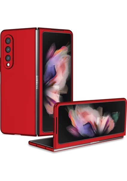 Zshskj Samsung Galaxy Z Fold3 5g Zırh Katlanabilir Telefon Kılıfı (Yurt Dışından)